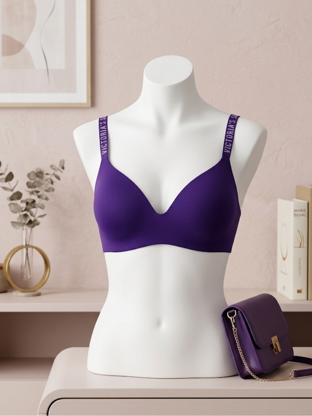 Victoria’s Secret Wireless Lightly‑Lined T‑Shirt Bra – Size 36D | Seamless Lift